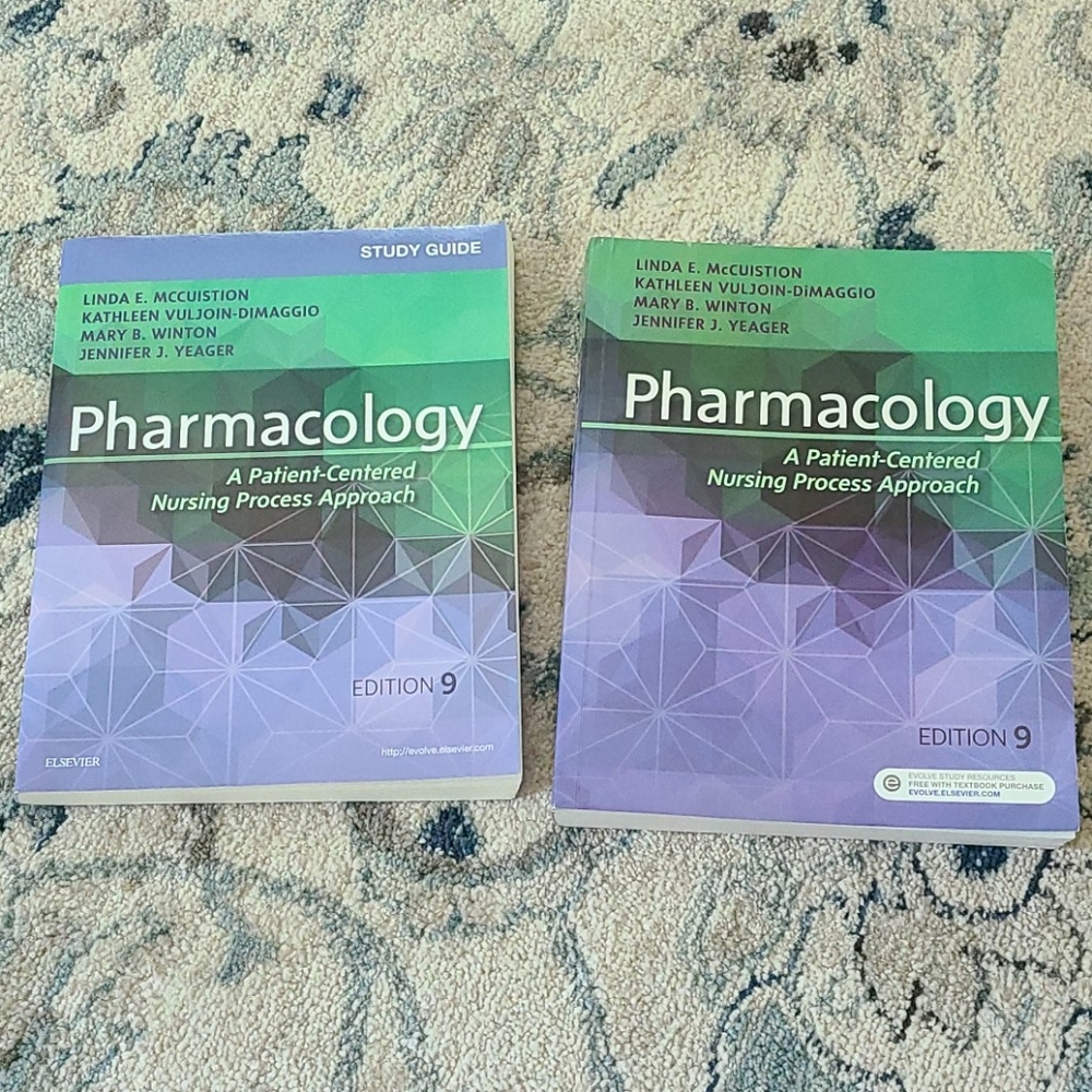 New pharmacology study guide and book
